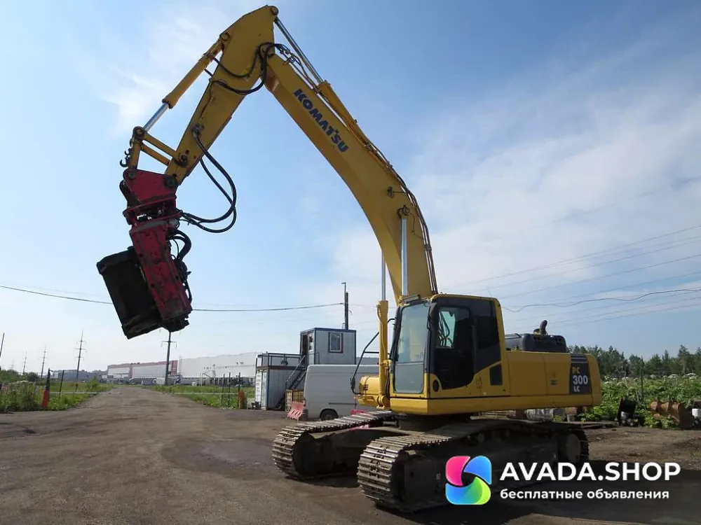 Гусеничный экскаватор Komatsu 300, макс. линии, новый ковш