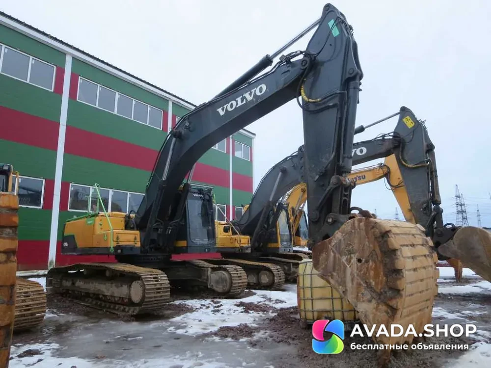 Гусеничный экскаватор Volvo 290, 2013 г, макс опции, х3 шт.