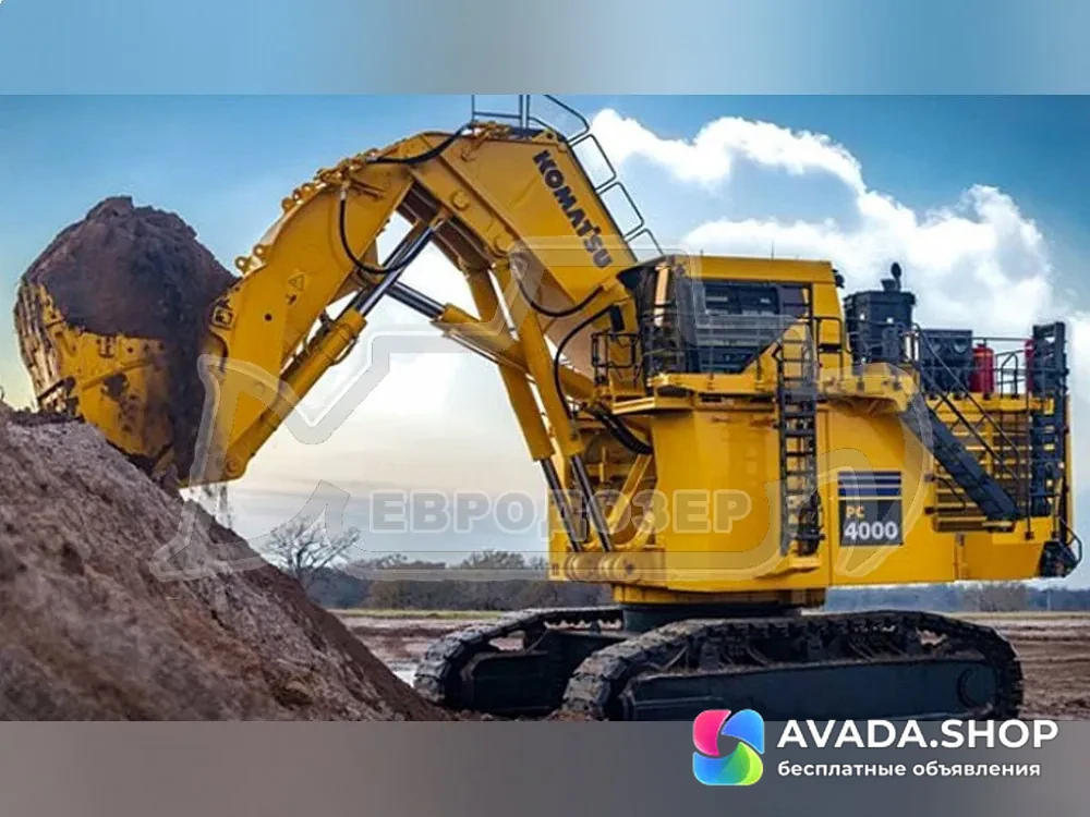 Карьерный экскаватор Komatsu PC 4000, новый, из Европы