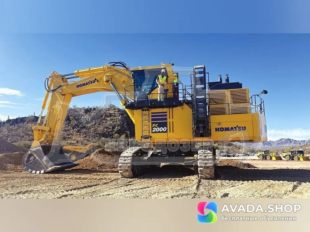 Карьерный экскаватор Komatsu PC 2000, новый, из Европы